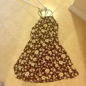 Scrappy back dress